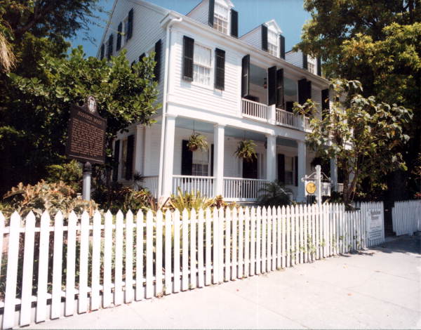 Audubon House at 205 Whitehead Street - Key West, Florida.