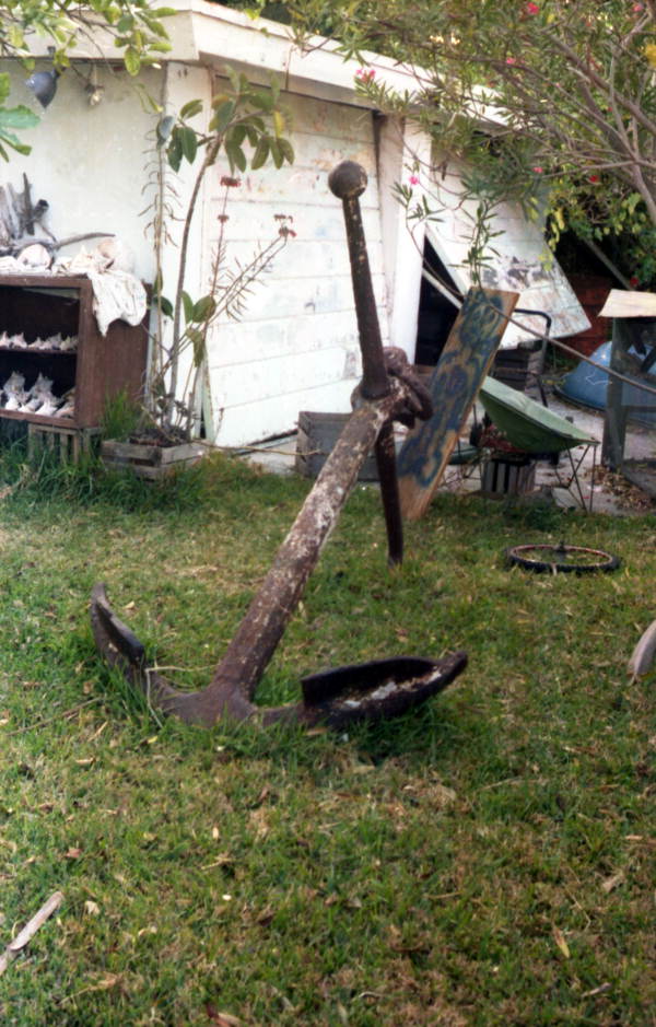 Ship anchor - Key West, Florida