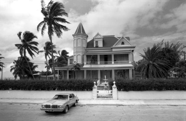 The "Southernmost House" on the corner of Duval and South streets, Key West, Florida..