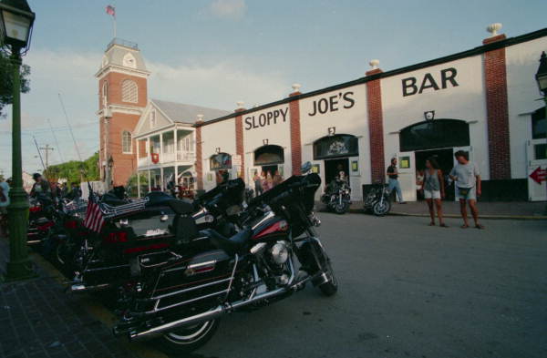 Sloppy Joe's Bar, on Duval street, Key West, FL..