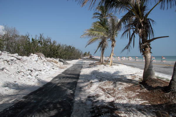 South Roosevelt Boulevard being renovated - Key West, Florida