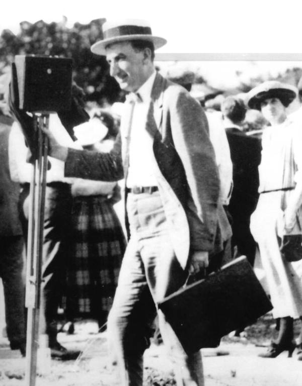 Photographer William A. Fishbaugh in Dade County, Florida.