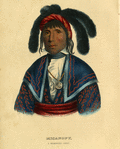 Micanopy, a Seminole chief.