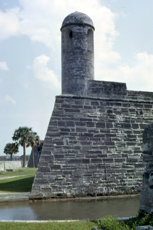 Watchtower at Castillo de San Marcos in St. Augustine.