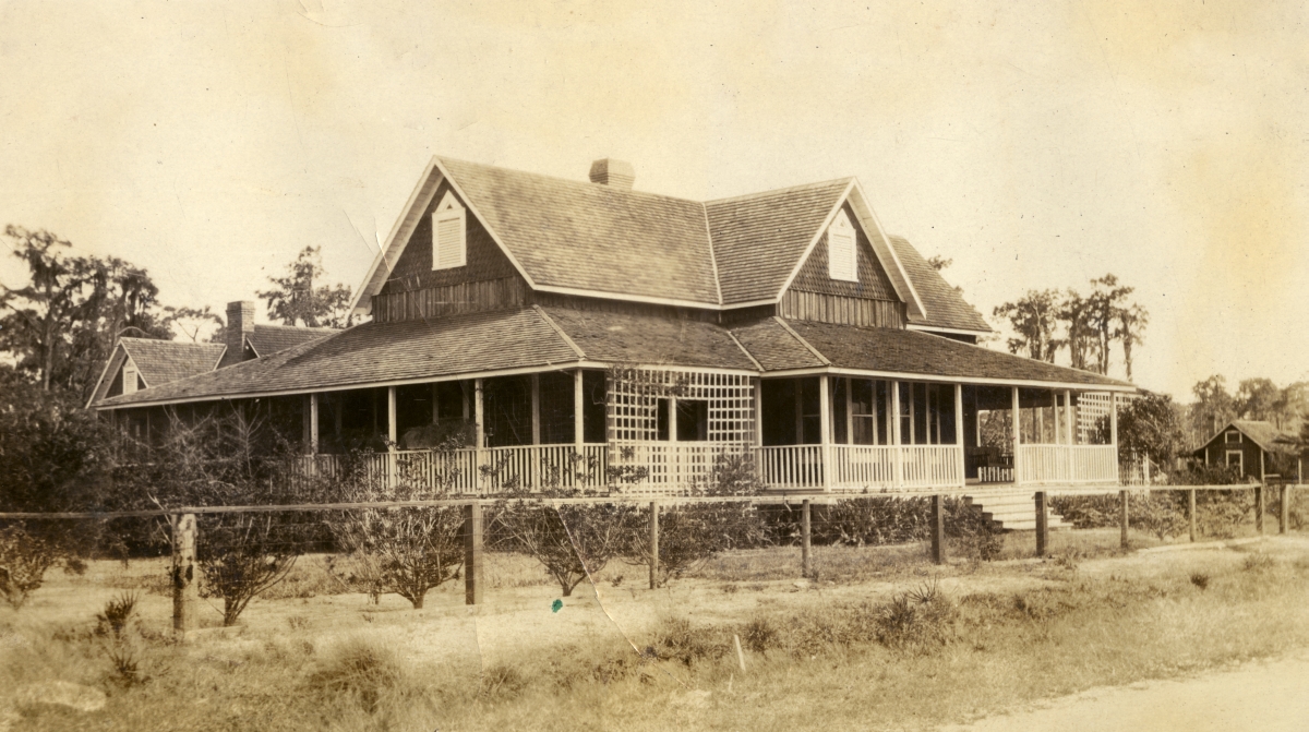 Swift and Company house in Agricola for phosphate mine manager David Morgan Wright.