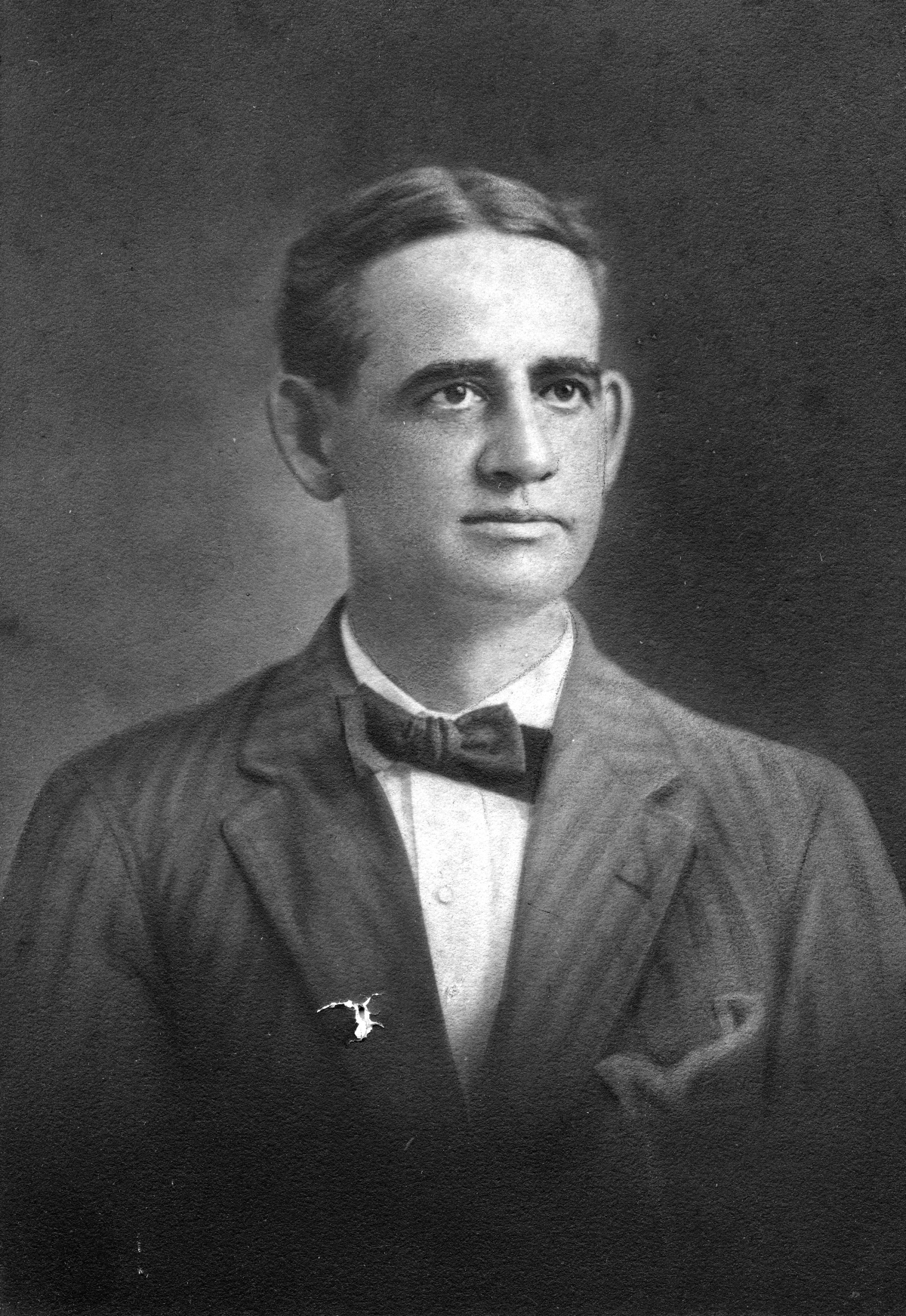 Portrait of shade tobacco farmer John McCullough Tharin, Jr. in Madison, Florida.