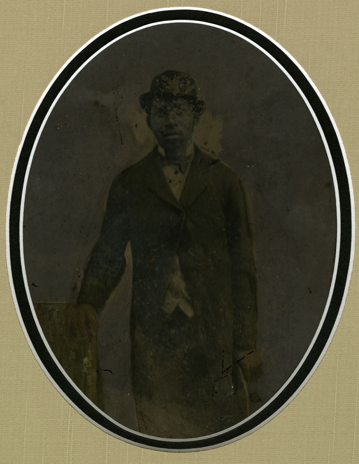 Portrait of Leon County educator Lewis Washington Taylor.
