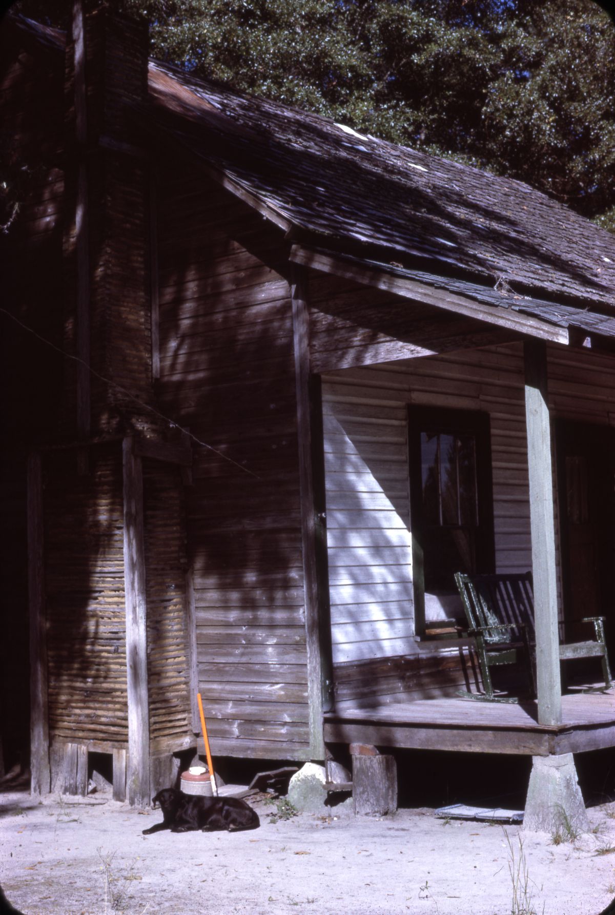 Stick and dirt chimney - Wakulla County, Florida