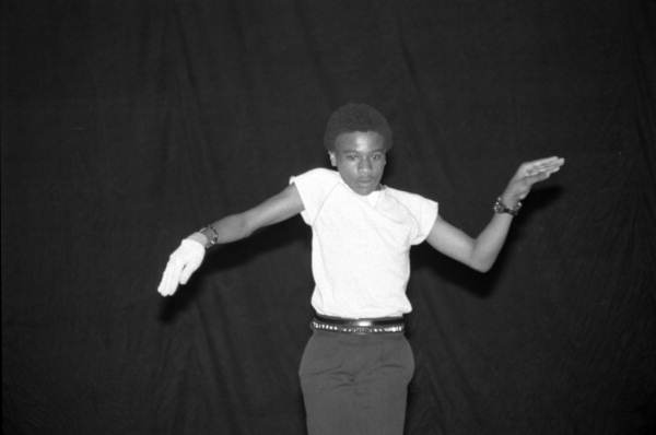 Young break dancer performs - Tallahassee, Florida.