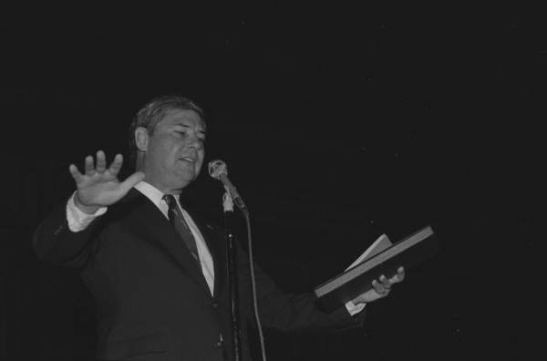 Governor Bob Graham at the Capitol Press Corp Skits - Tallahassee, Florida.