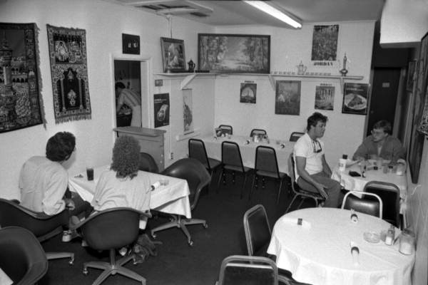 Customers at a restaurant, Mamacitas Blessings - Tallahassee, Florida.