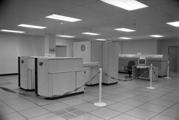 View of a super computer - Tallahassee, Florida.