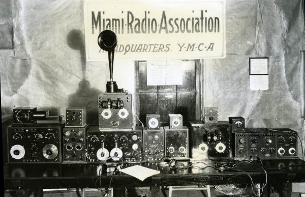 Miami Radio Association headquarters at the YMCA