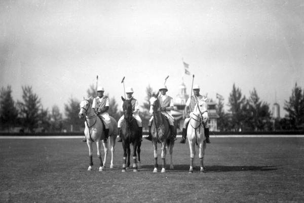 Polo team members.