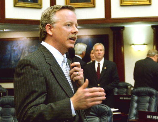 Rep. Jeffrey Kottkamp, R-Cape Coral, closes debate on the Parental Notification of Termination of a Minor's Pregnancy bill, HB 1659, later approved by the House Friday, April 22, 2005..