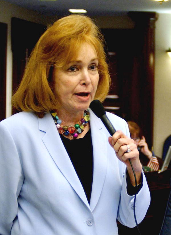 Rep. Eleanor Sobel, D-Hollywood, comments in support of a measure on the House floor during the 2003 Legislature..