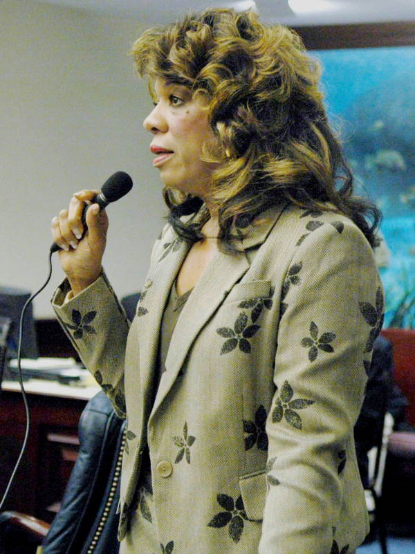 Florida State Representative Priscilla Taylor, D-Riviera Beach, commenting on a measure under consideration on the House floor in Tallahassee, Florida