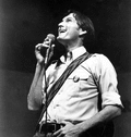 Storyteller and folk musician Gamble Rogers performing.