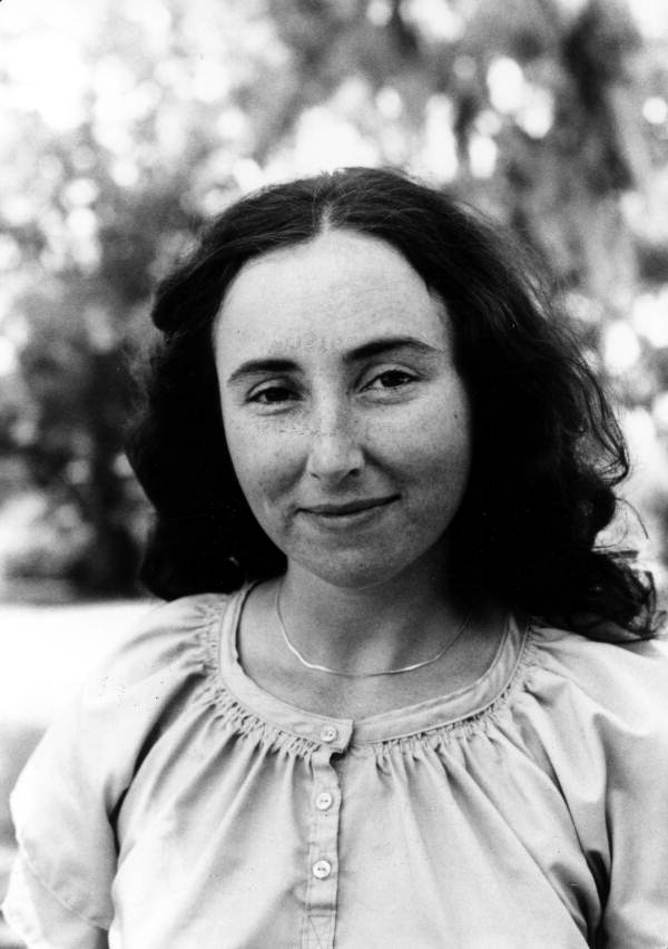 Portrait of folklorist Peggy Bulger in White Springs, Florida.
