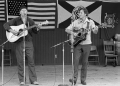 Will McLean and Gamble Rogers performing at the 1982 Florida Folk Festival in White Springs.