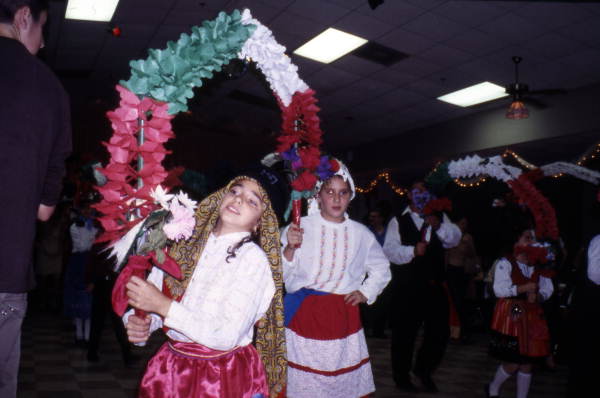 Children performing traditional Portuguese dances during the "Night in Portugal" dinner & dance event in St. Petersburg, Florida.