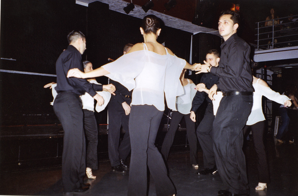Scene from the FSU dance concert at the Club Downunder on campus in Tallahassee, Florida.