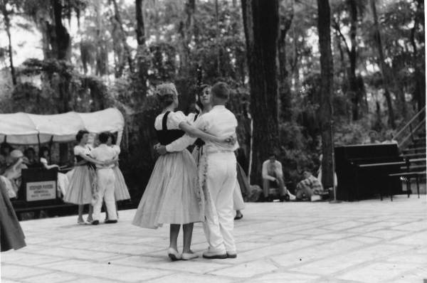 Dancers from Clyattville (Georgia) High School- White Springs, Florida