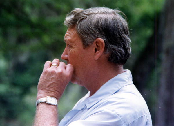 Frank Thomas takes a break - White Springs, Florida .