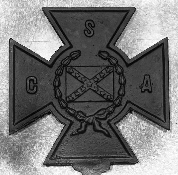 Confederate grave marker