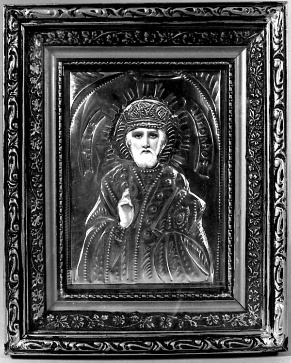 St. Nicholas of Myra icon.