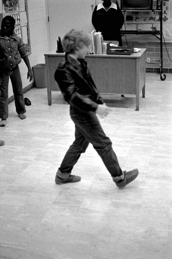 Fourth grader break dancing - Baldwin, Florida