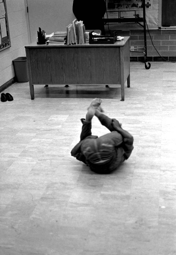 Fourth grader break dancing - Baldwin, Florida