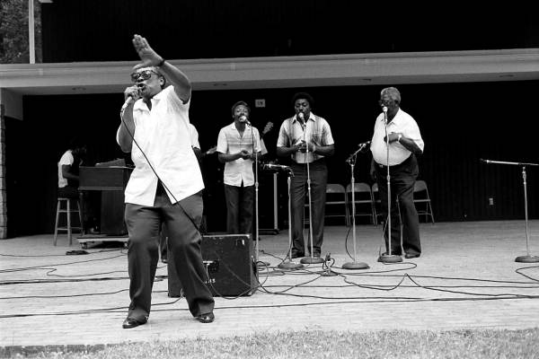 Dixie Jubilee Singers performing at 1st Suwannee River Jamboree Homecoming - White Springs, Florida