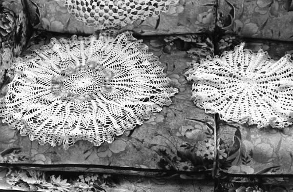 Crocheted doilies by Consuelo Anguiano - Florida City, Florida