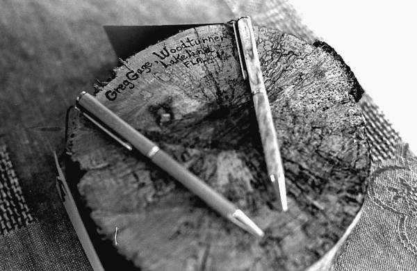 Greg Gage's wood turning- White Springs, Florida