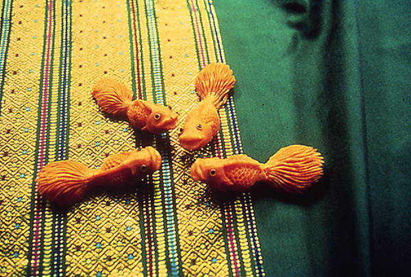 Fish made by hand