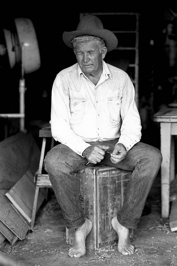 Glades skiff builder Glen Simmons- Florida City, Florida.