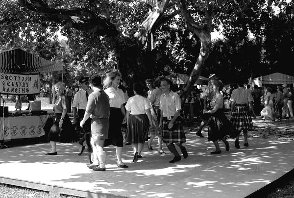 Scottish Country dancing at Key Biscayne Scottish Games- Key Biscayne, Florida