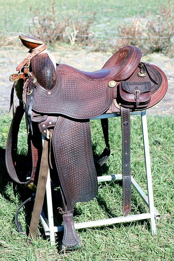 Saddle made by Mike Wilder - Kenansville, Florida