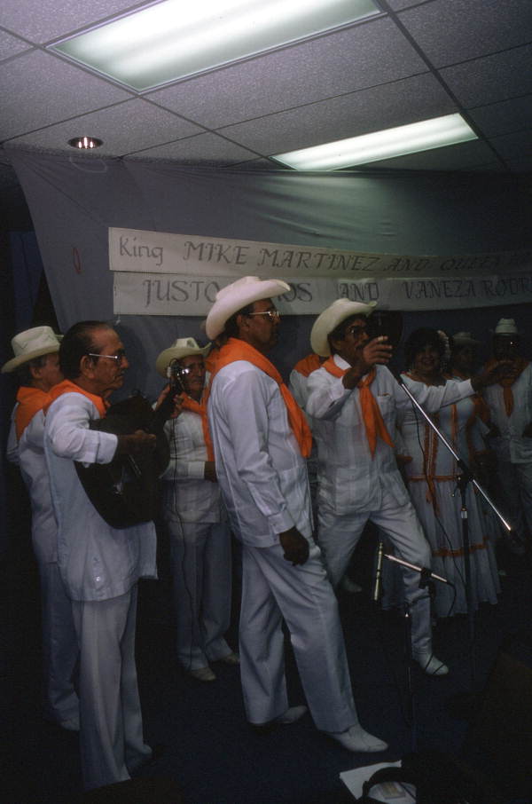 Cuban American musical group "Remembranzas del Conuco" performing - Medley, Florida.