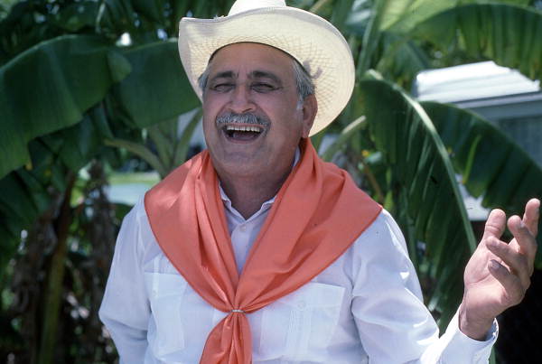 Cuban guajiro singer Meliton Perdomo sings a decima - Medley, Florida