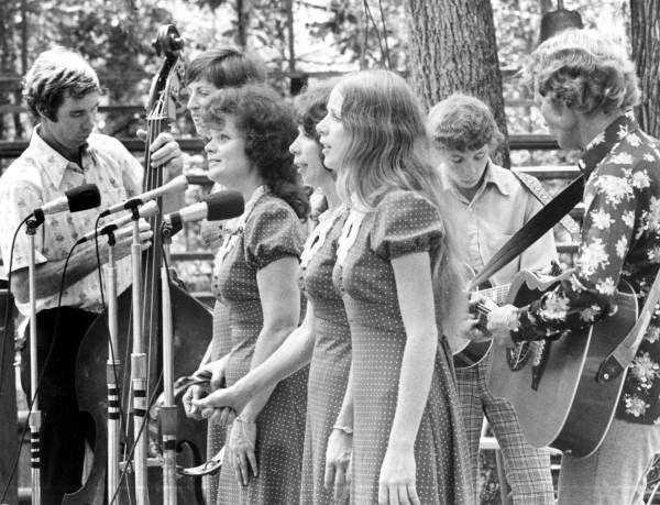 The Abundant Life Singers of Clearwater performing at the 1974 Florida Folk Festival - White Springs, Florida.