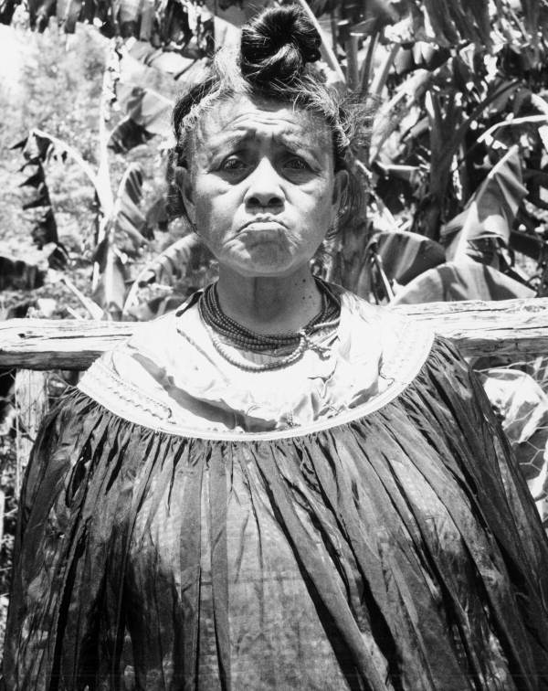 Lucy Tiger Billie, wife of Seminole medicine man Josie Billie - Big Cypress Reservation, Florida