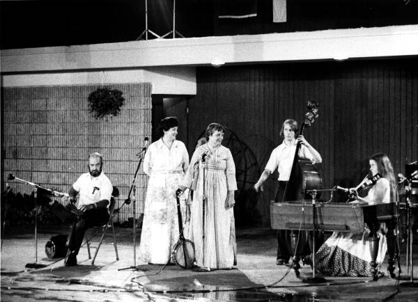 The Boyer family of Missouri performing at the 1975 Florida Folk Festival- White Springs, Florida.
