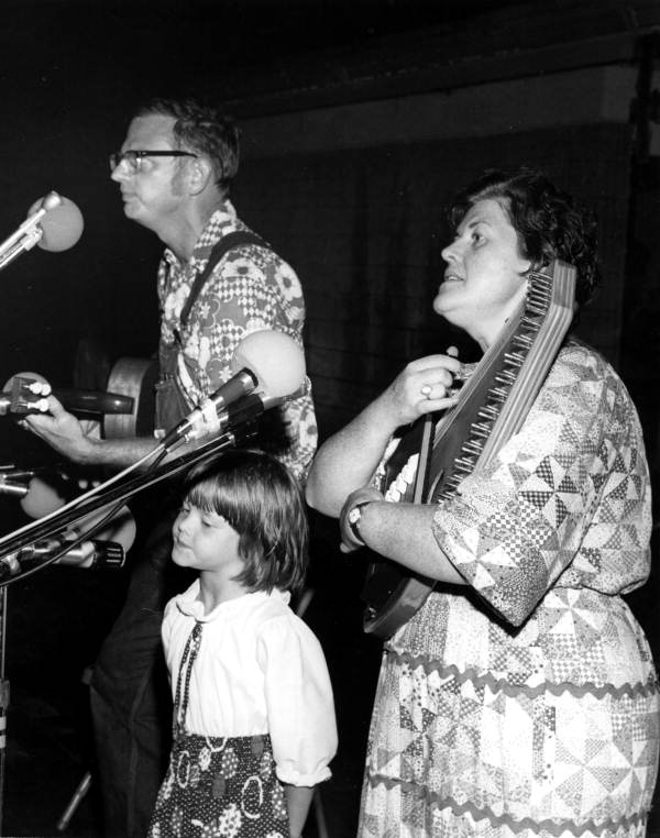 The Caney Forkers of Cookeville, Tenn. performing at the 1977 Florida Folk Festival - White Springs, Florida.