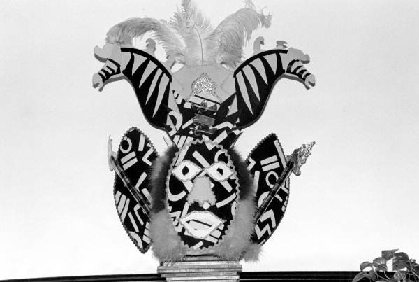 Mask made by Llewellyn Roberts of Trinidad - Florida
