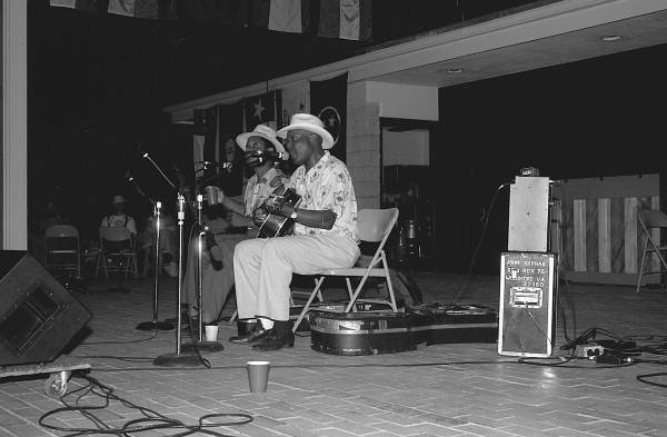 John Cephas and Phil Wiggins performing at the 1991 Florida Folk Festival - White Springs, Florida