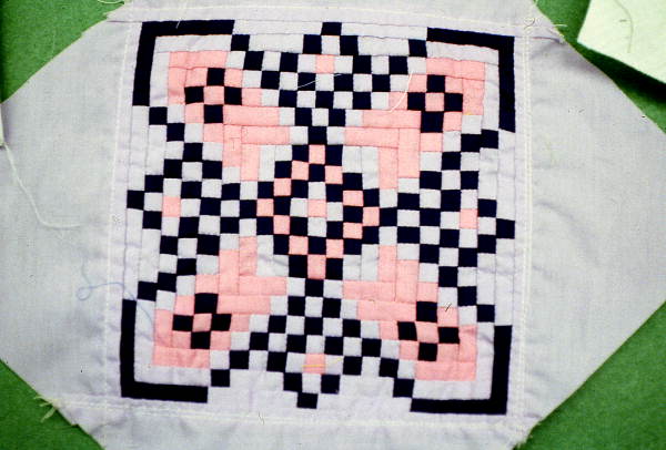 Example of Seminole patchwork - Perry, Florida
