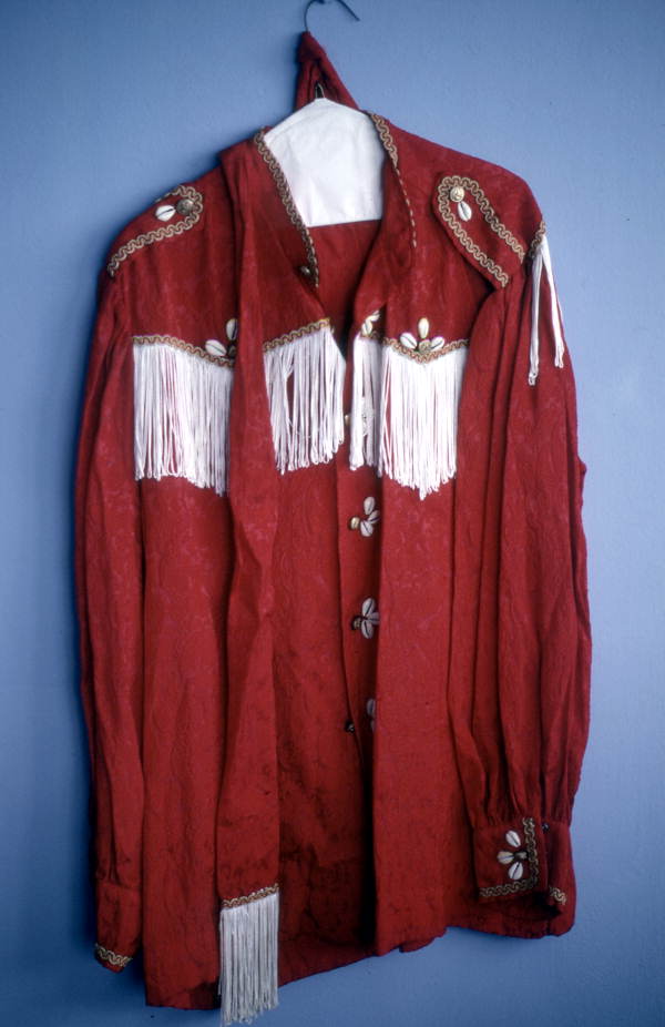 Men's Santeria shirt made by Carmen Pla - Miami Beach, Florida