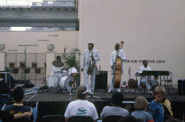 The Billy Rolle Orchestra performing at the Traditions Festival - Miami, Florida.